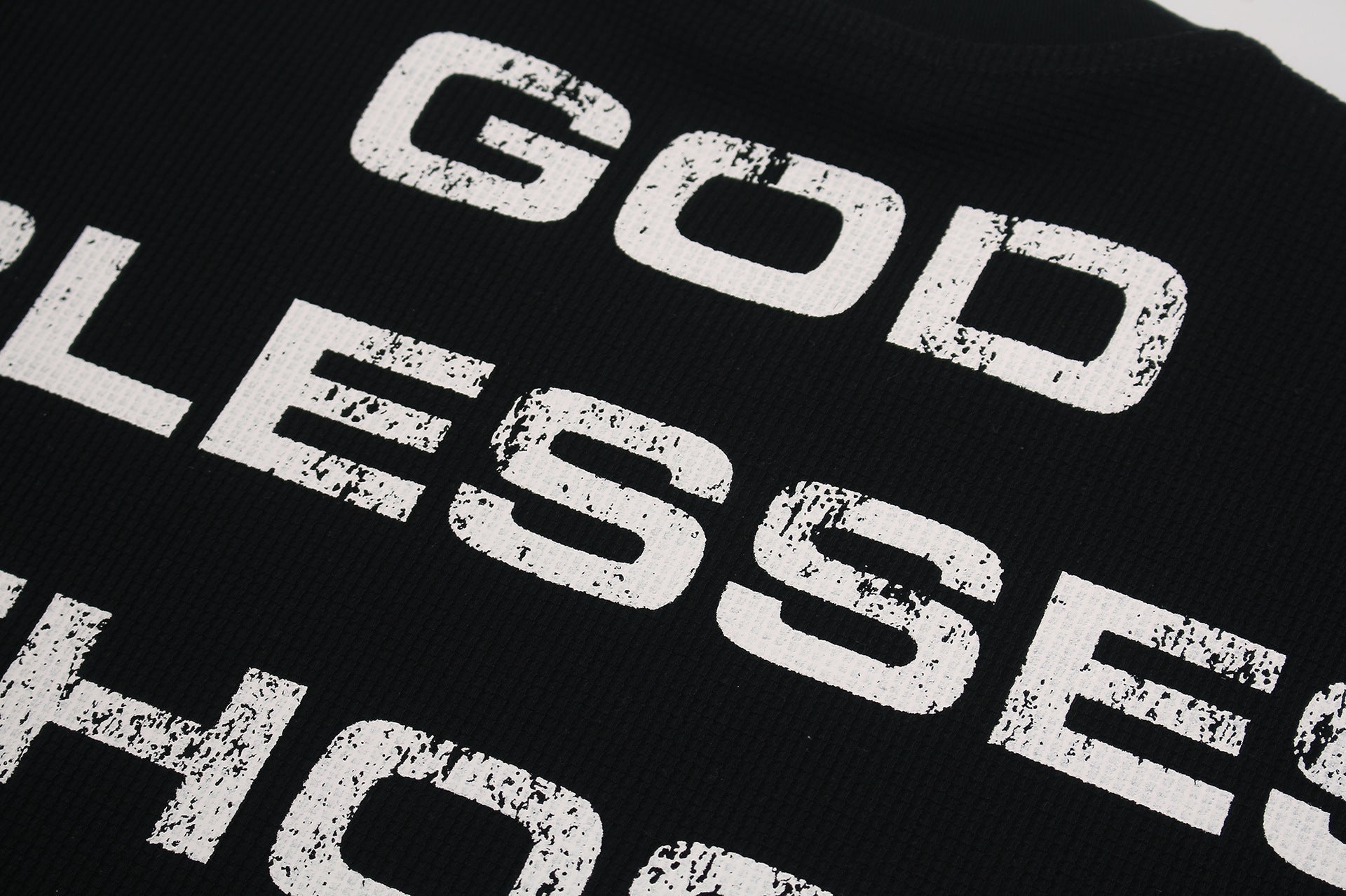 Cross Letter Print Short Sleeve T-Shirt