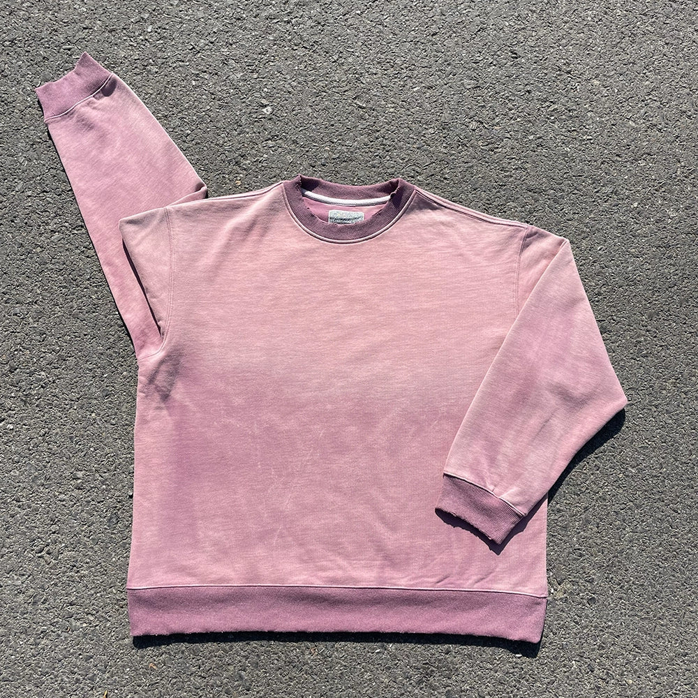 Gradient Spray Washed Sweatshirt