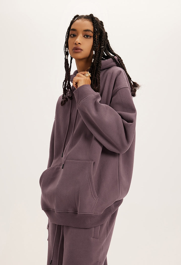 dark purple hoodie