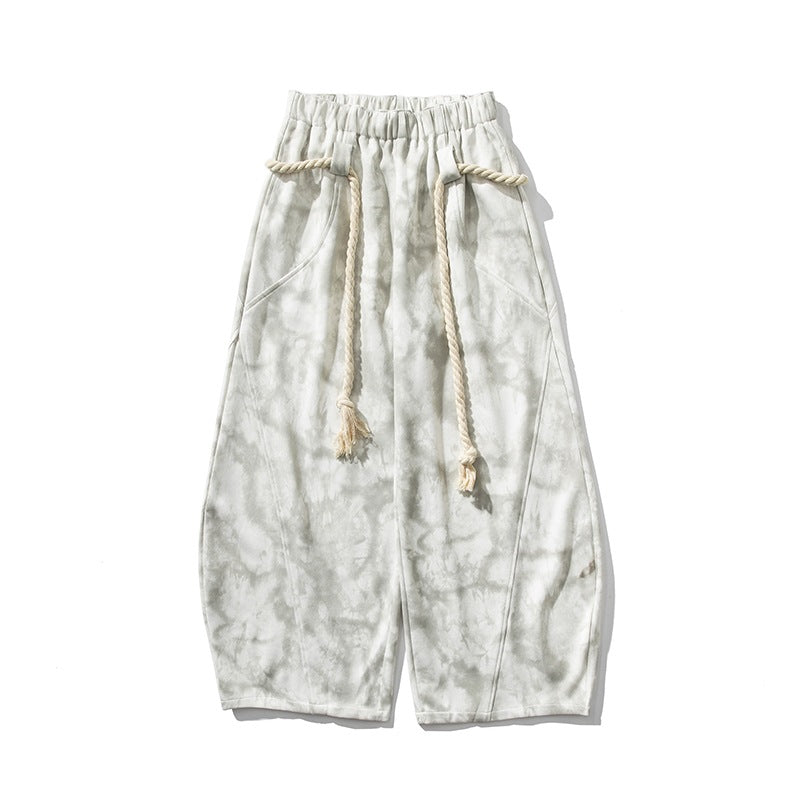 Pantaloni della tuta casual tie-dye