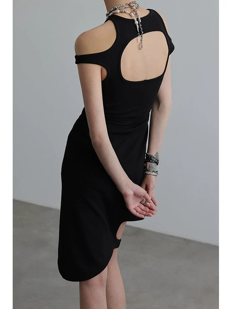 Open Backs Shoulders Dress