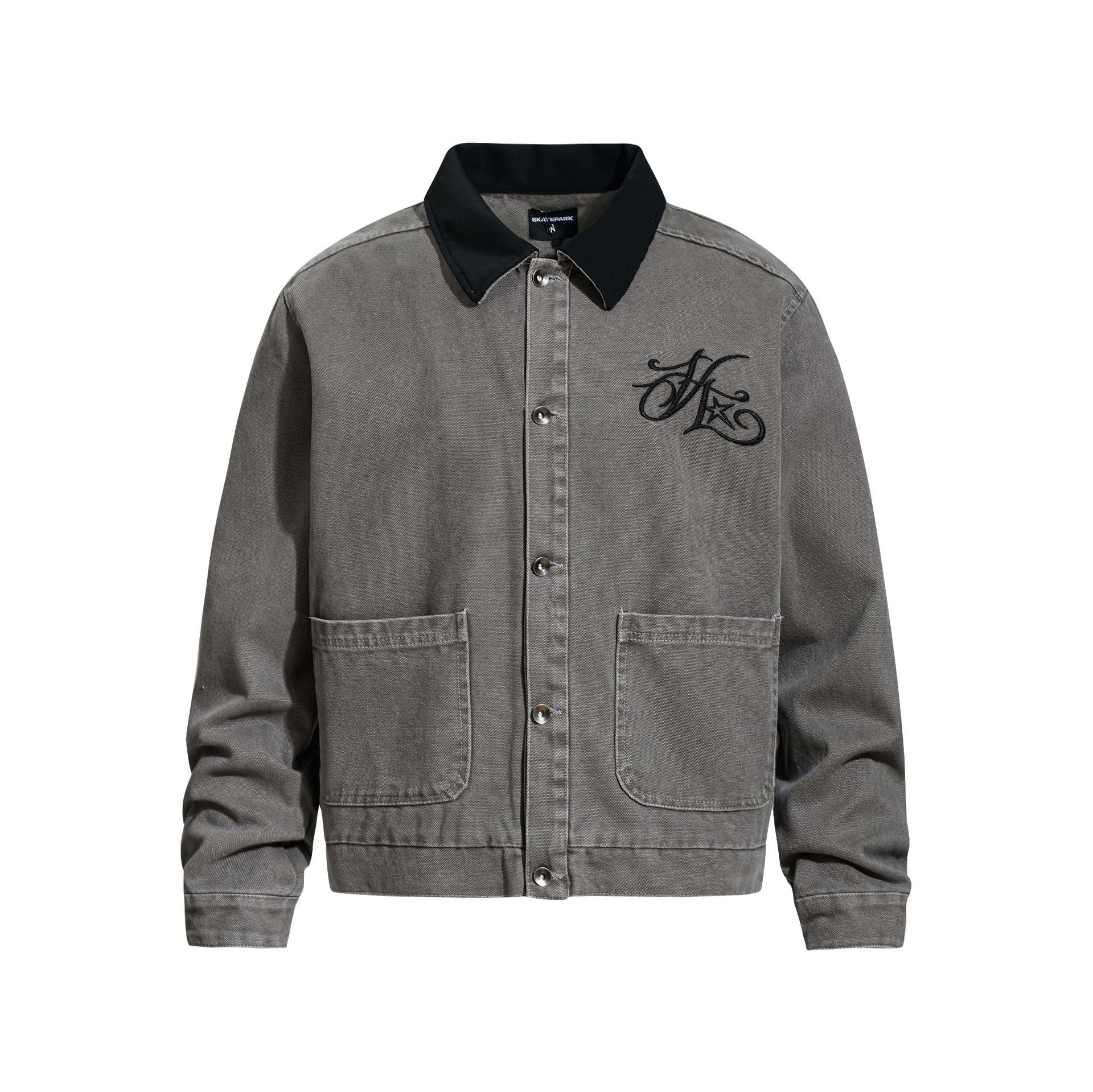 Canvas Embroidery Jacket