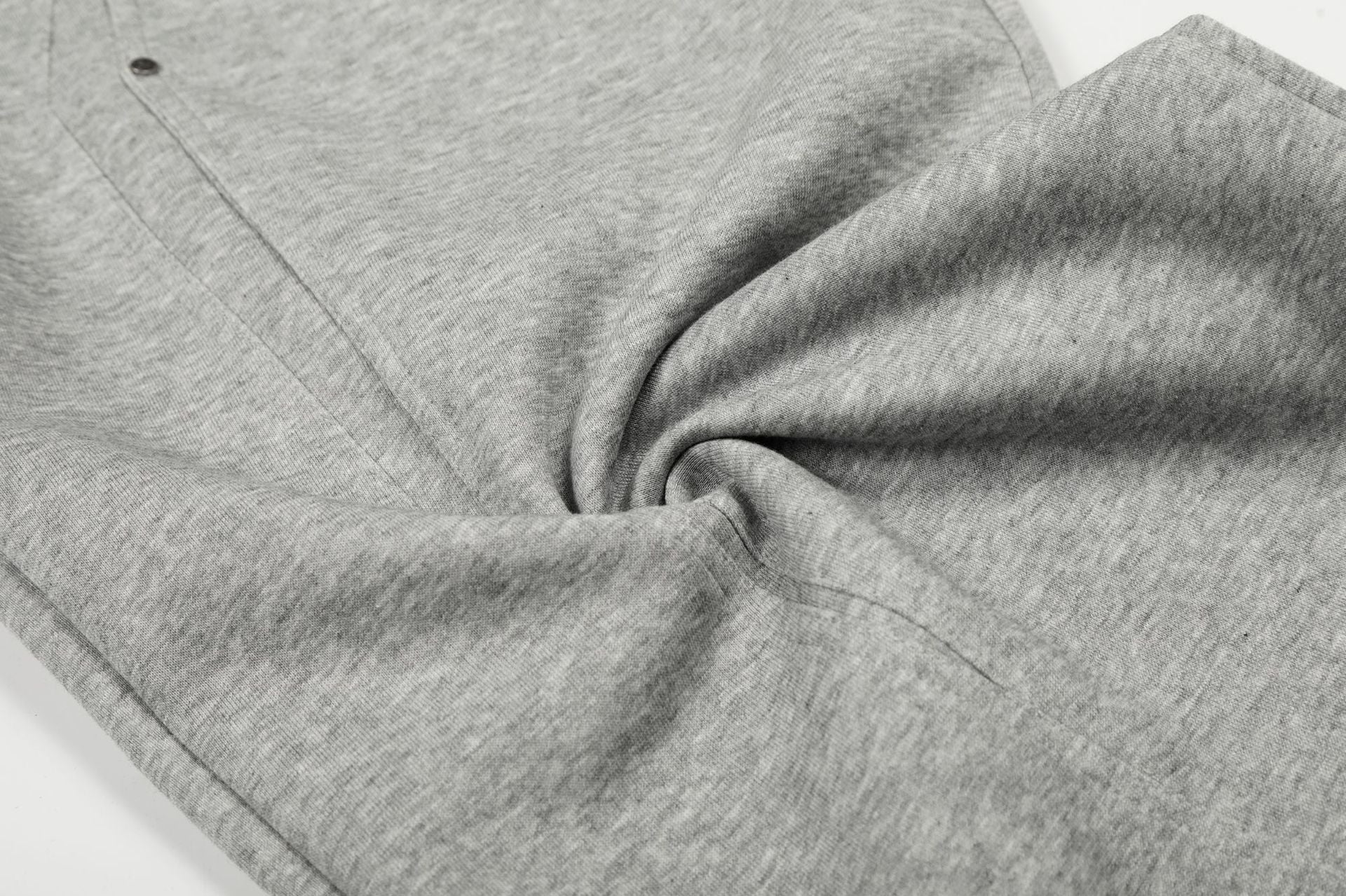 Deconstruction Irregular Curved Seam Wide Leg Sweatpants