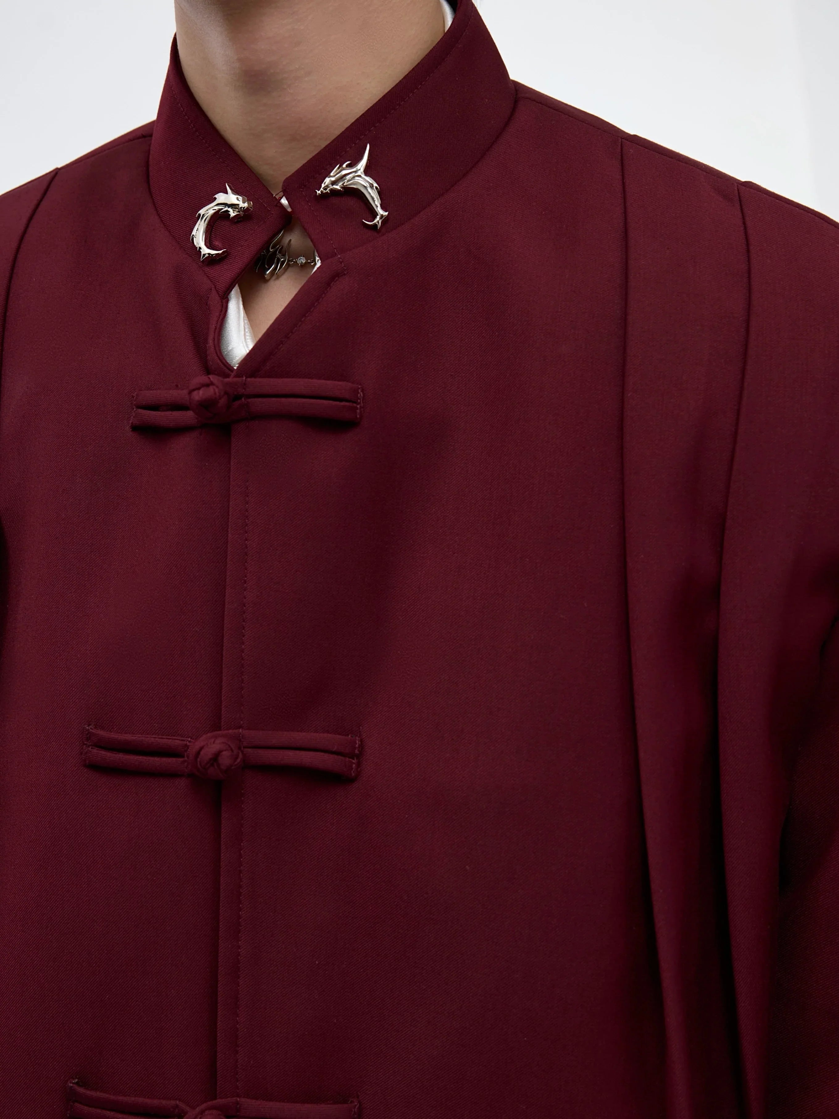 Chinese Style Stand Neck Jacket