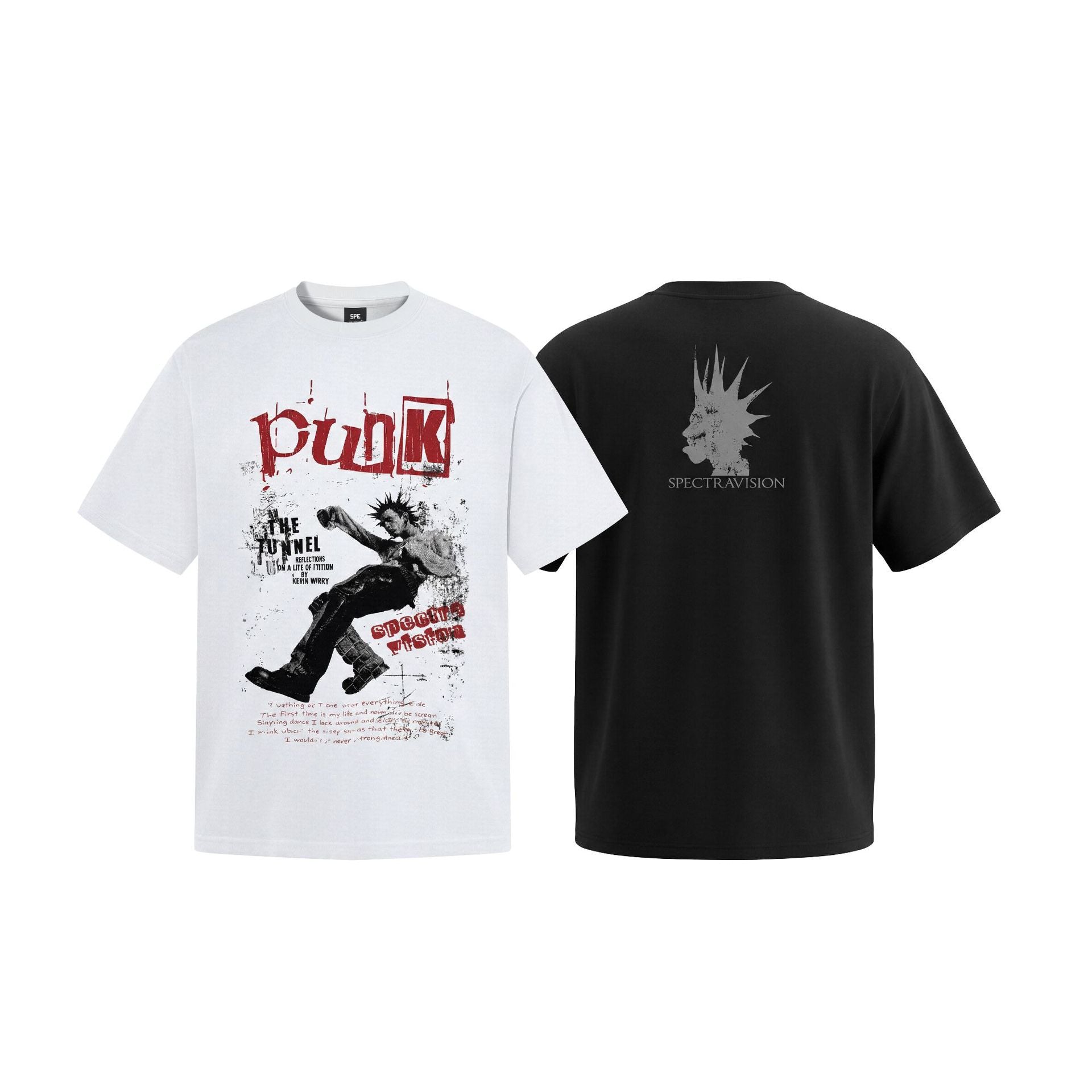 Graphic Print Wash Cotton Short Sleeve T-Shirt