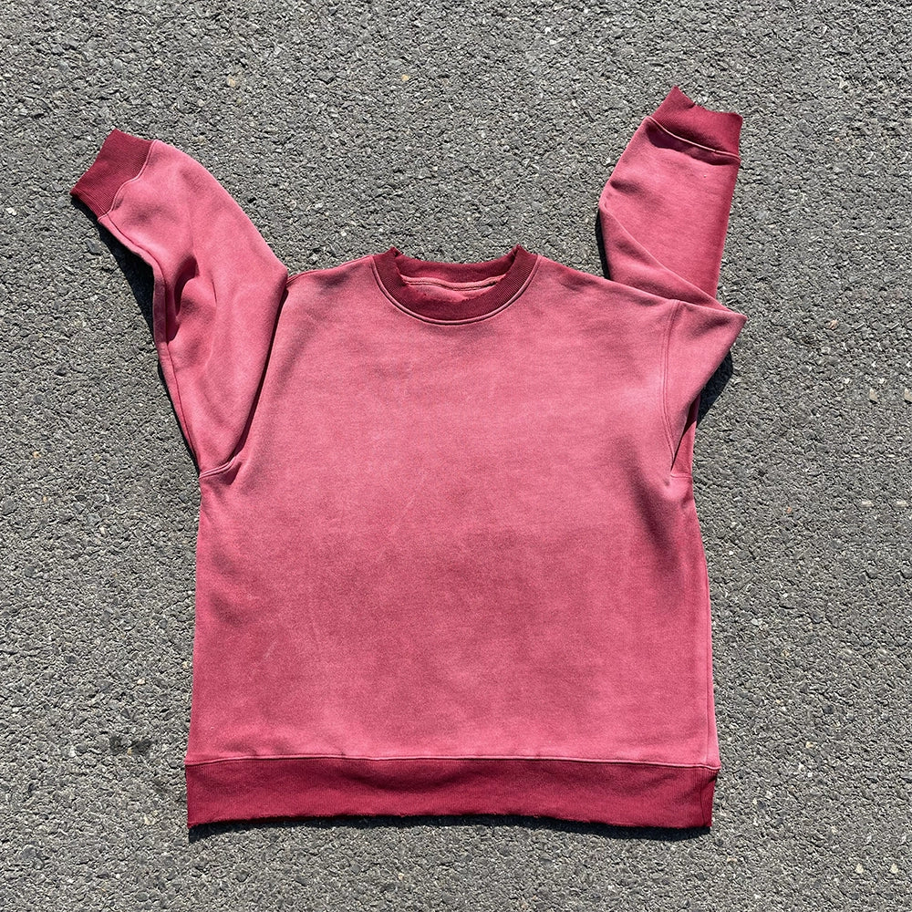 Gradient Spray Washed Sweatshirt