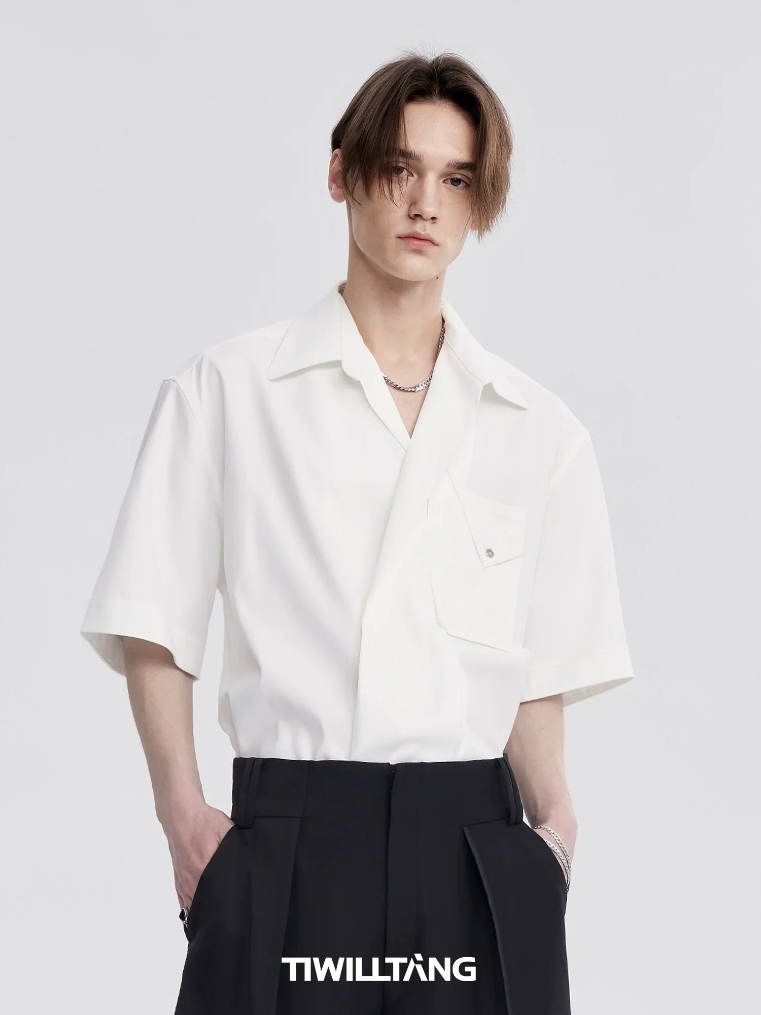 3D Structure Long Sleeve Shirt