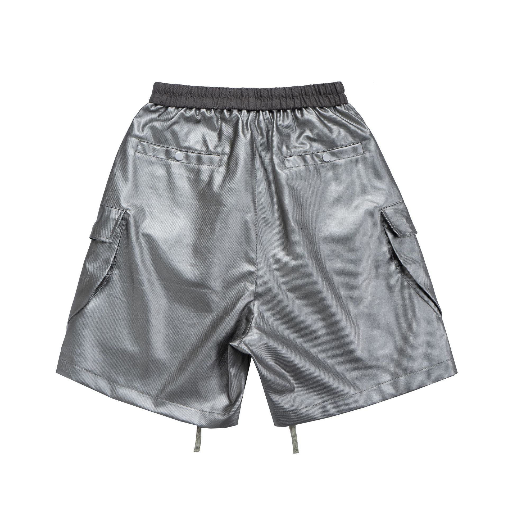 Matte Coated Cargo Short