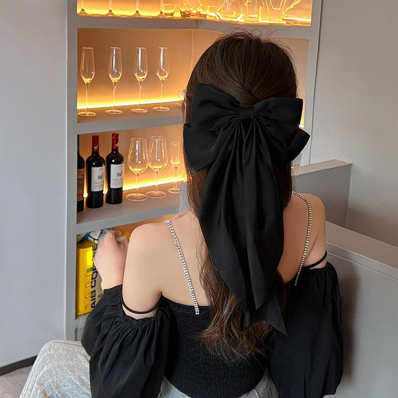 Forcina per capelli con fiocco grande di Natale