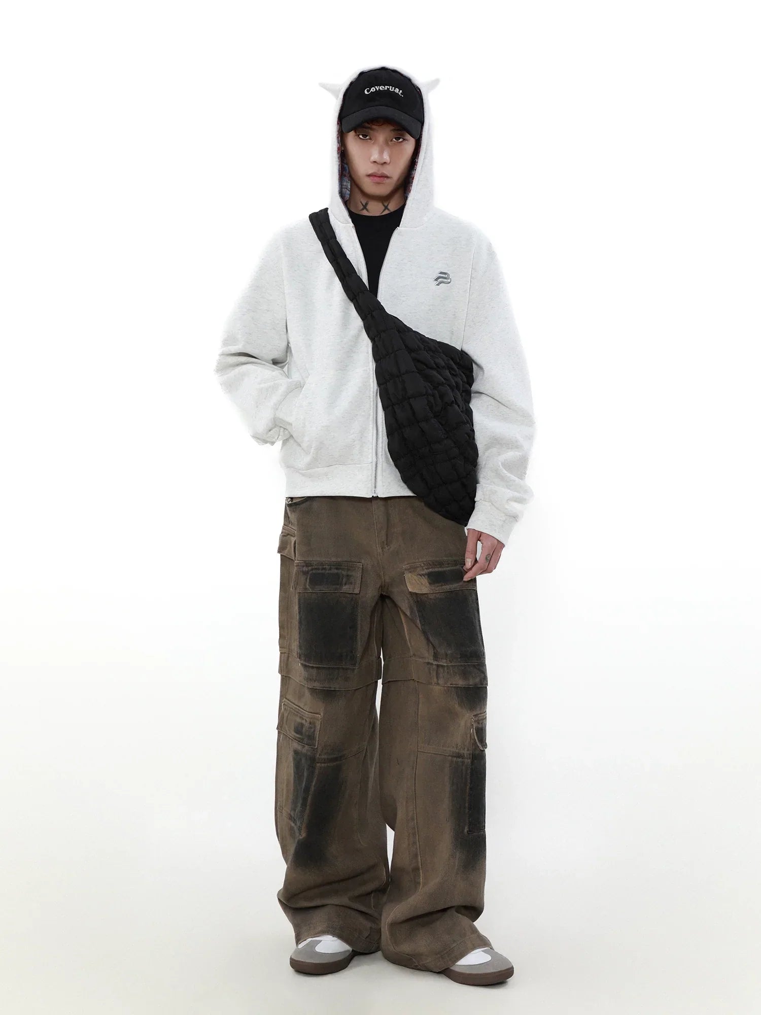 Short Zipper Hoodie