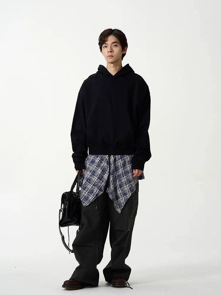 가짜 레이어드 후드티
