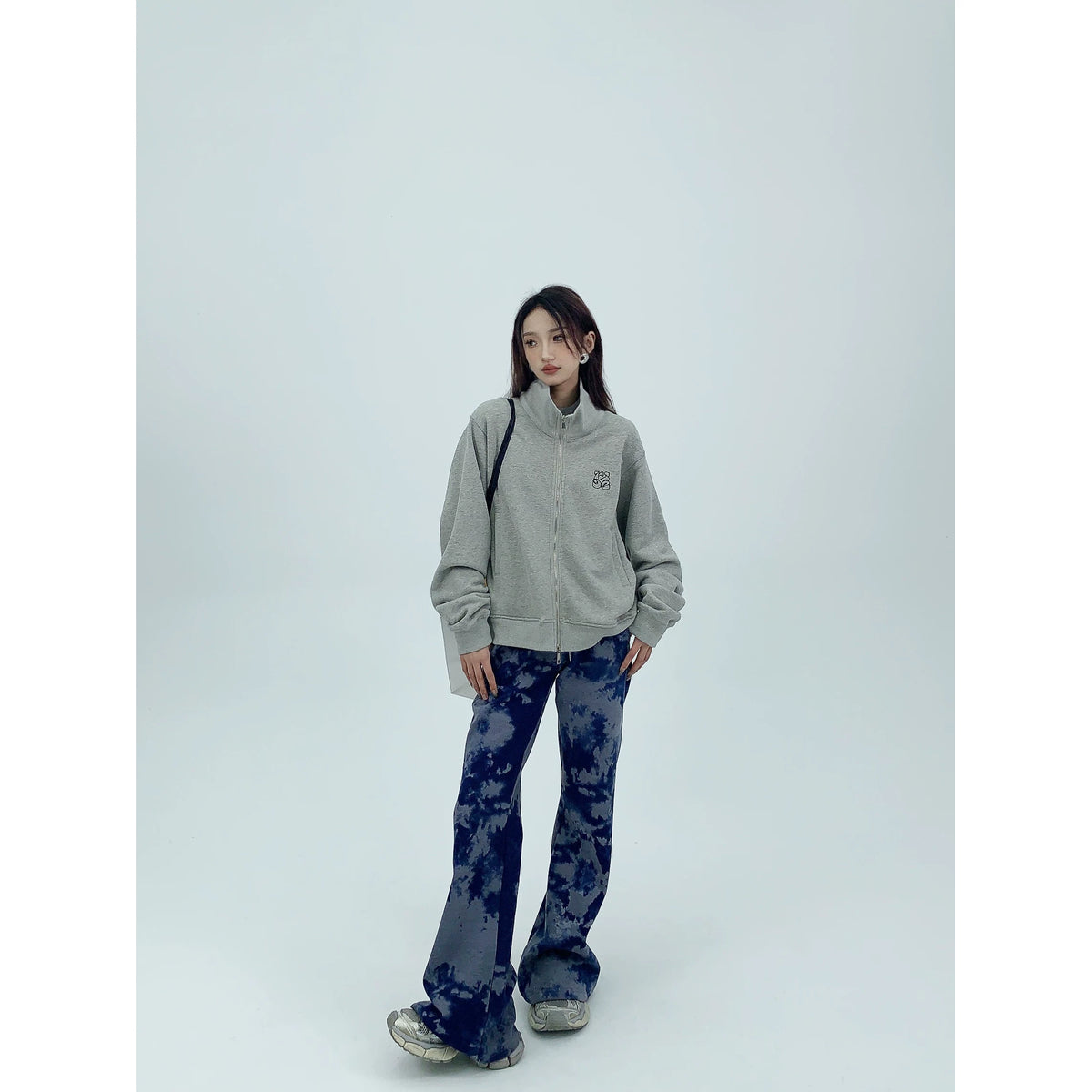 Tie Dye Slim Fit Flare Sweatpants