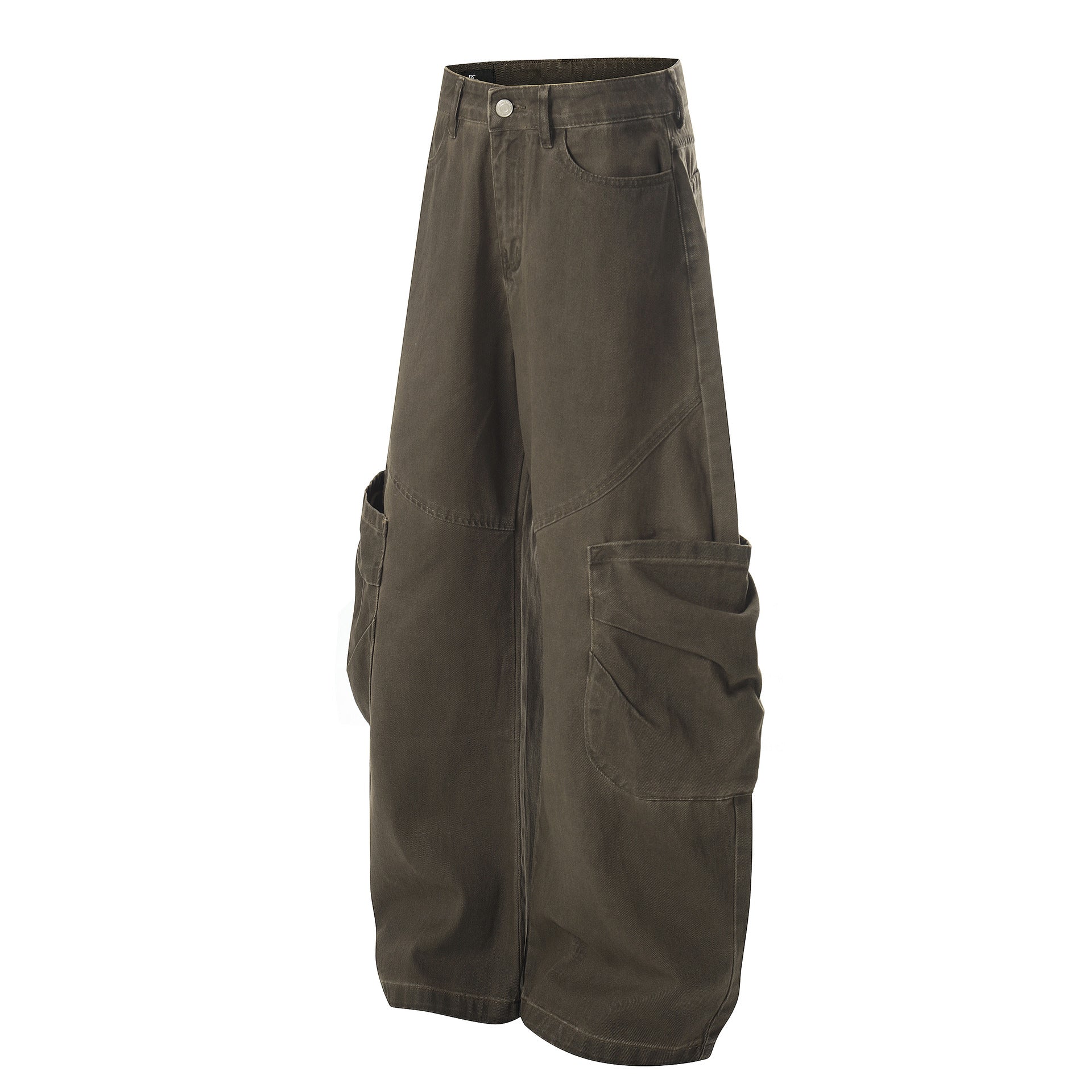Deconstruction Multi Pocket Curved Cargo Pants