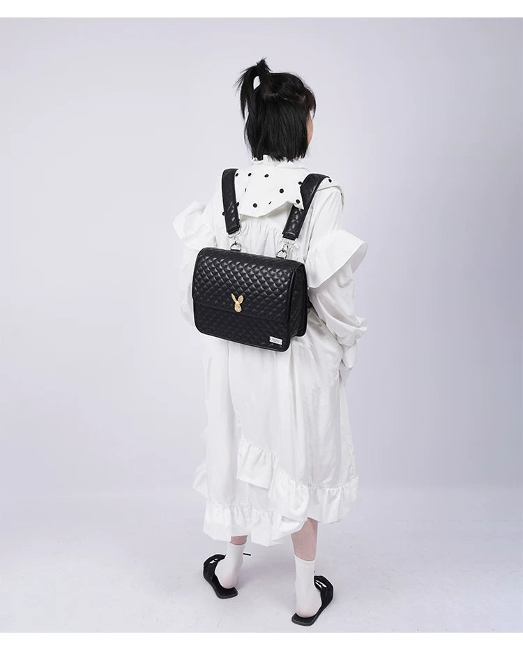 Quilted Mini Backpack