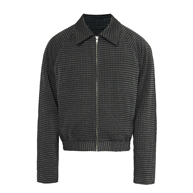 Houndstooth Short Jacket