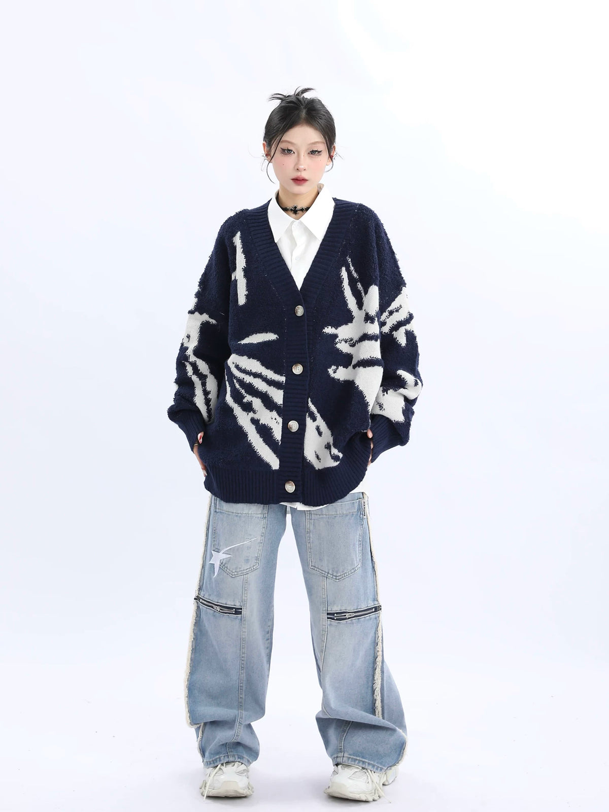 Oversized Knit Cardigan