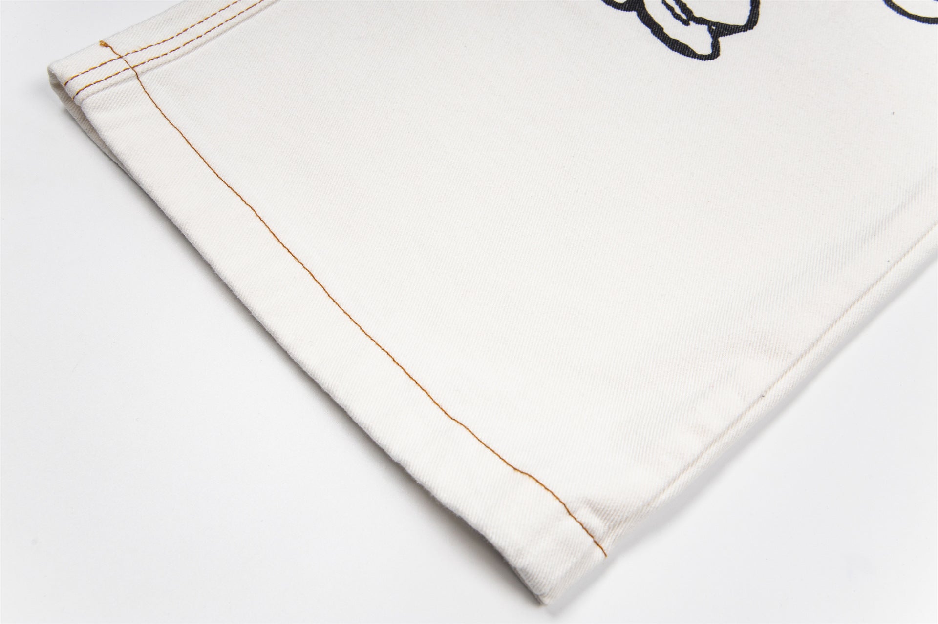 Graffiti Cartoon Flowers Jeans