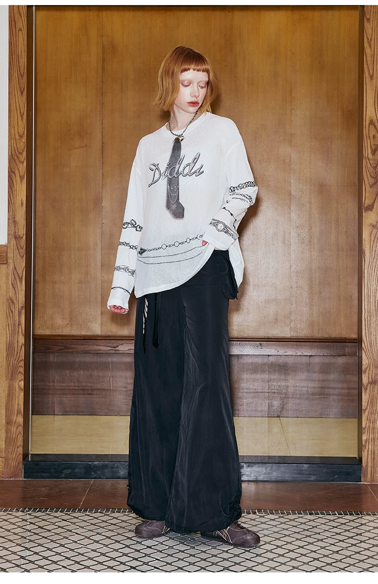 Low Waist Wide Leg Cargo Pants