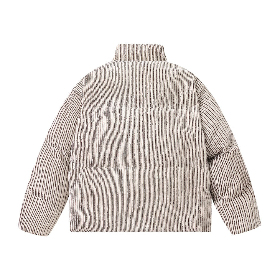 Retro Corduroy Puffer Jacket
