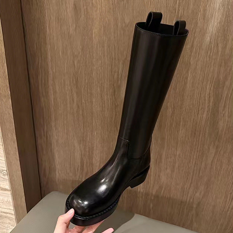 Straight Platform Boots