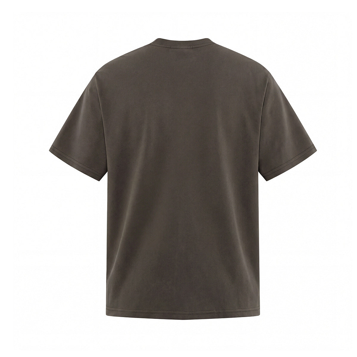 Washed Letter Print Short Sleeve T-Shirt