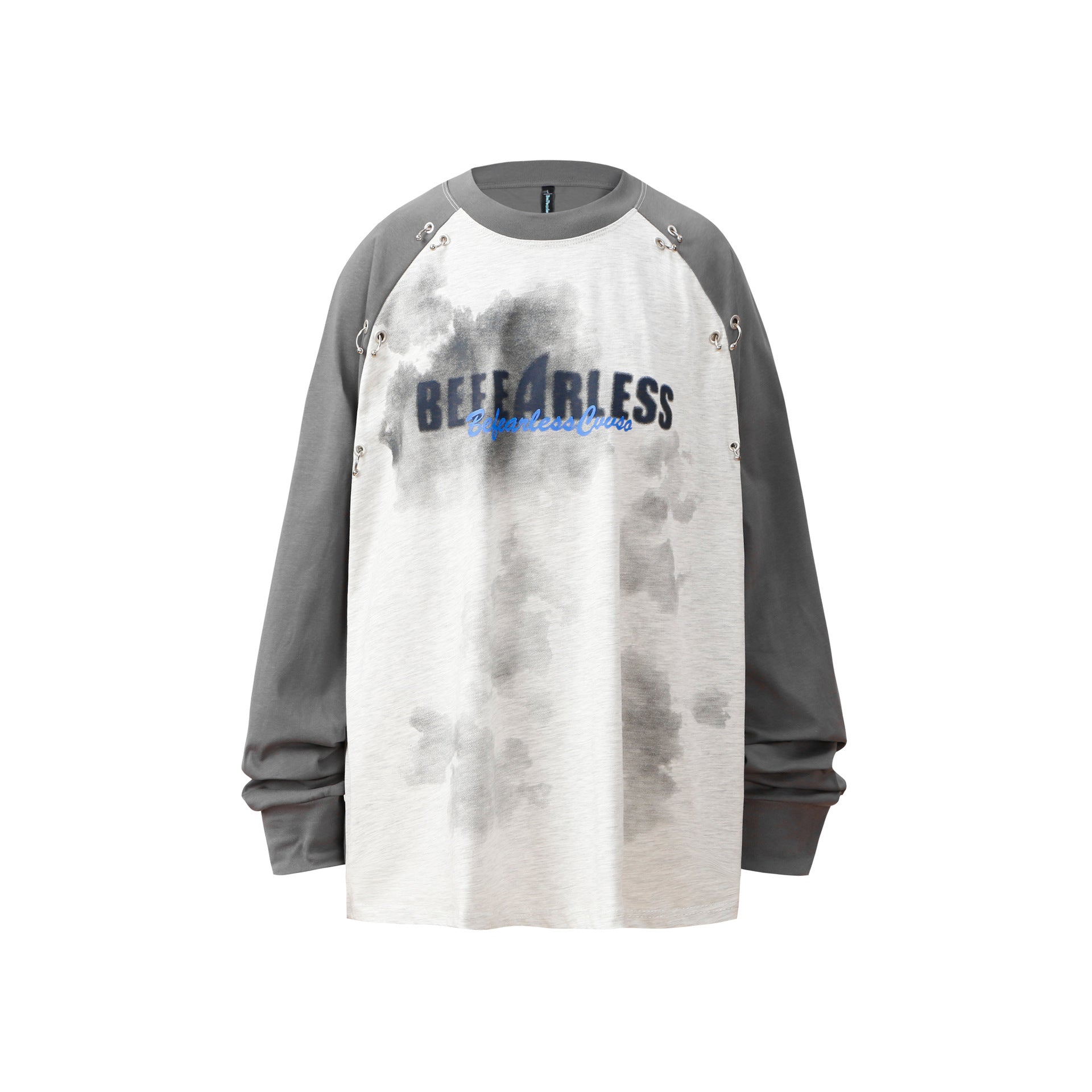 Colorblock Metal Decor Sweatshirt