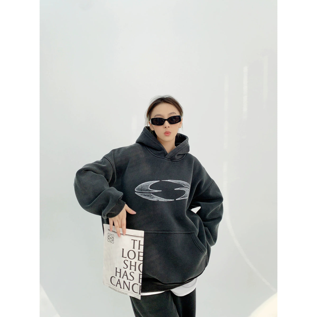 Thick Heavyweight Print Hoodie & Pants Set