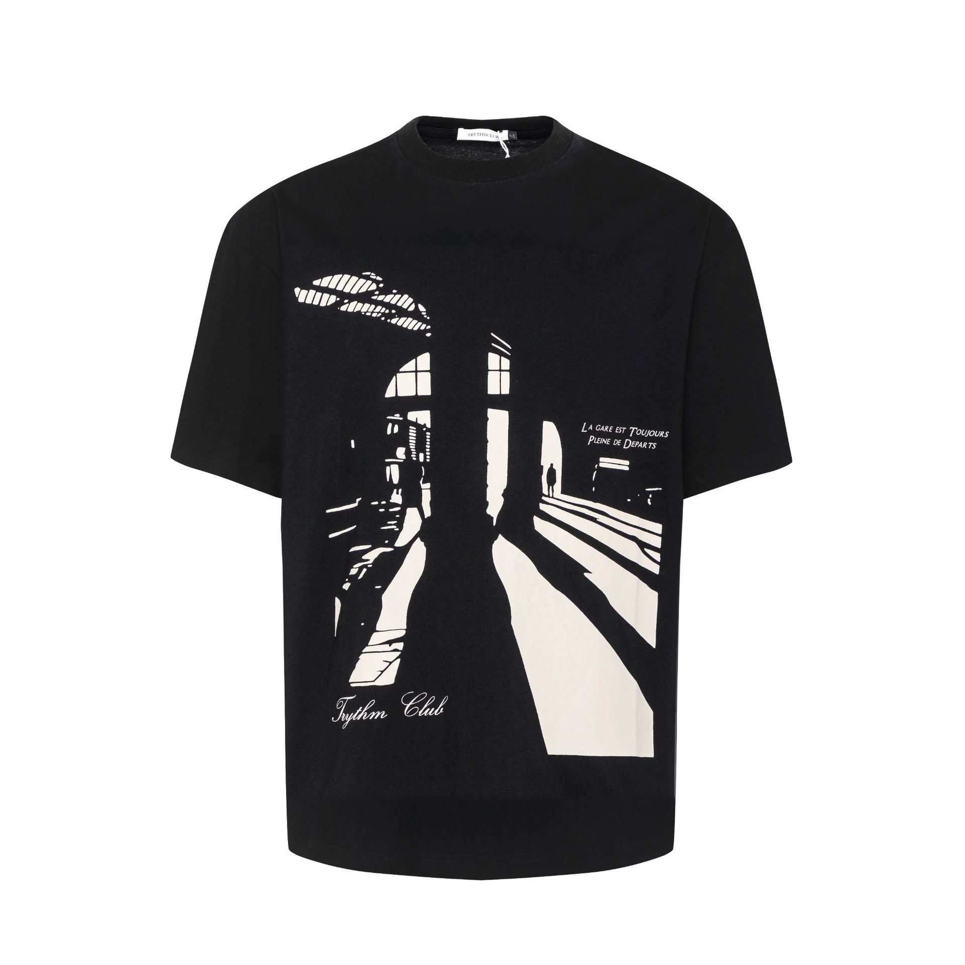3D Print Small Collar Oversize Short Sleeve T-Shirt