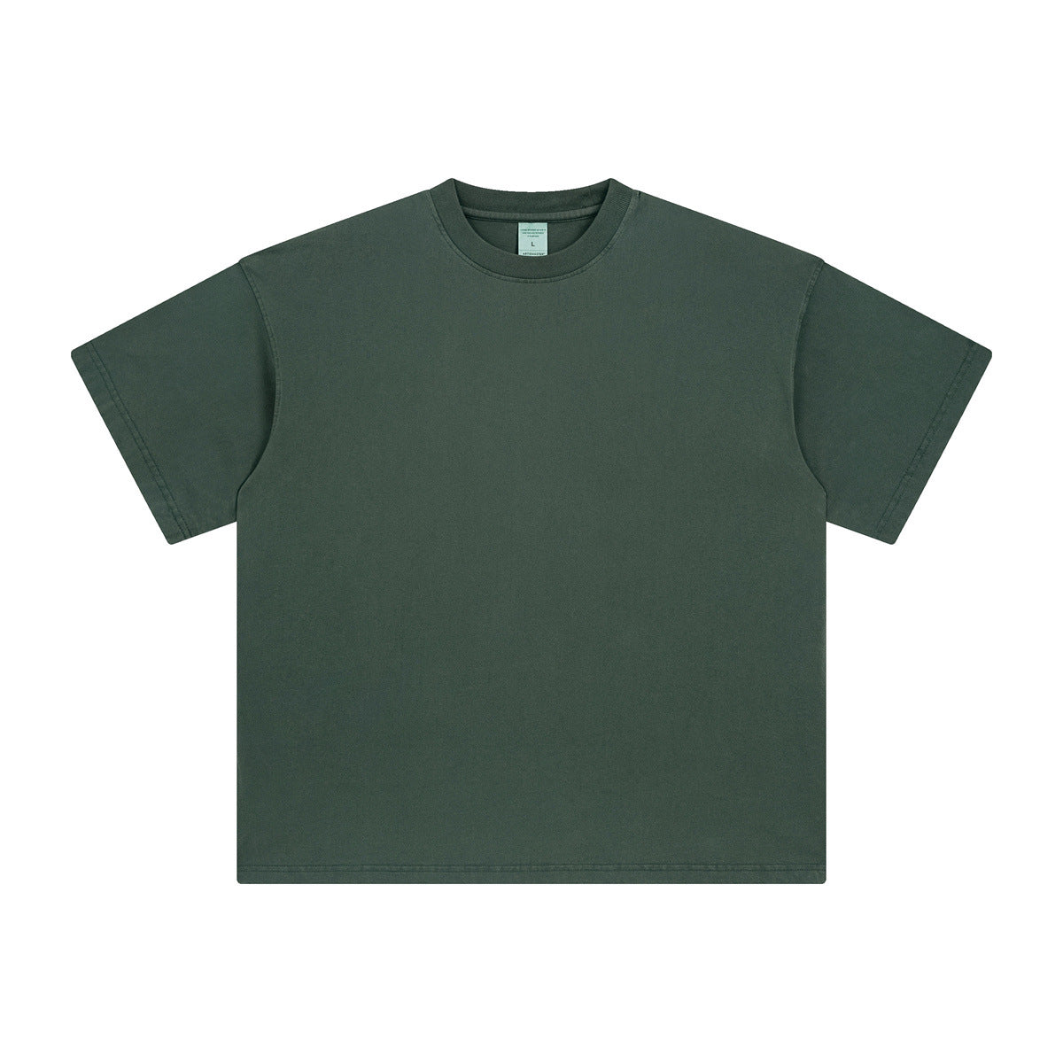 Oversize Washed Short-sleeve-T-shirt & Washed Short Sweatpants Setup