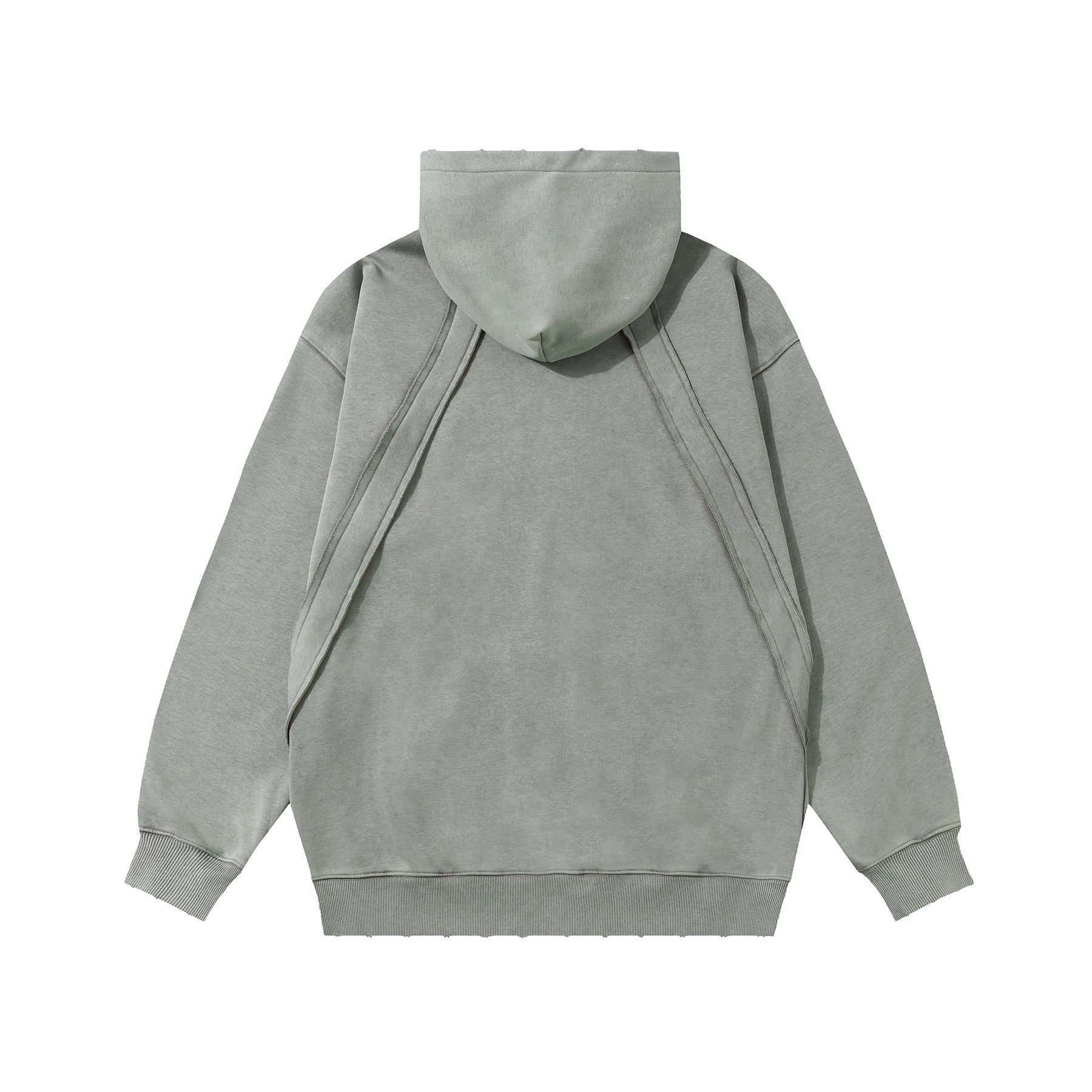 Heavyweight Washed Fleece Lining Pullover Hoodie