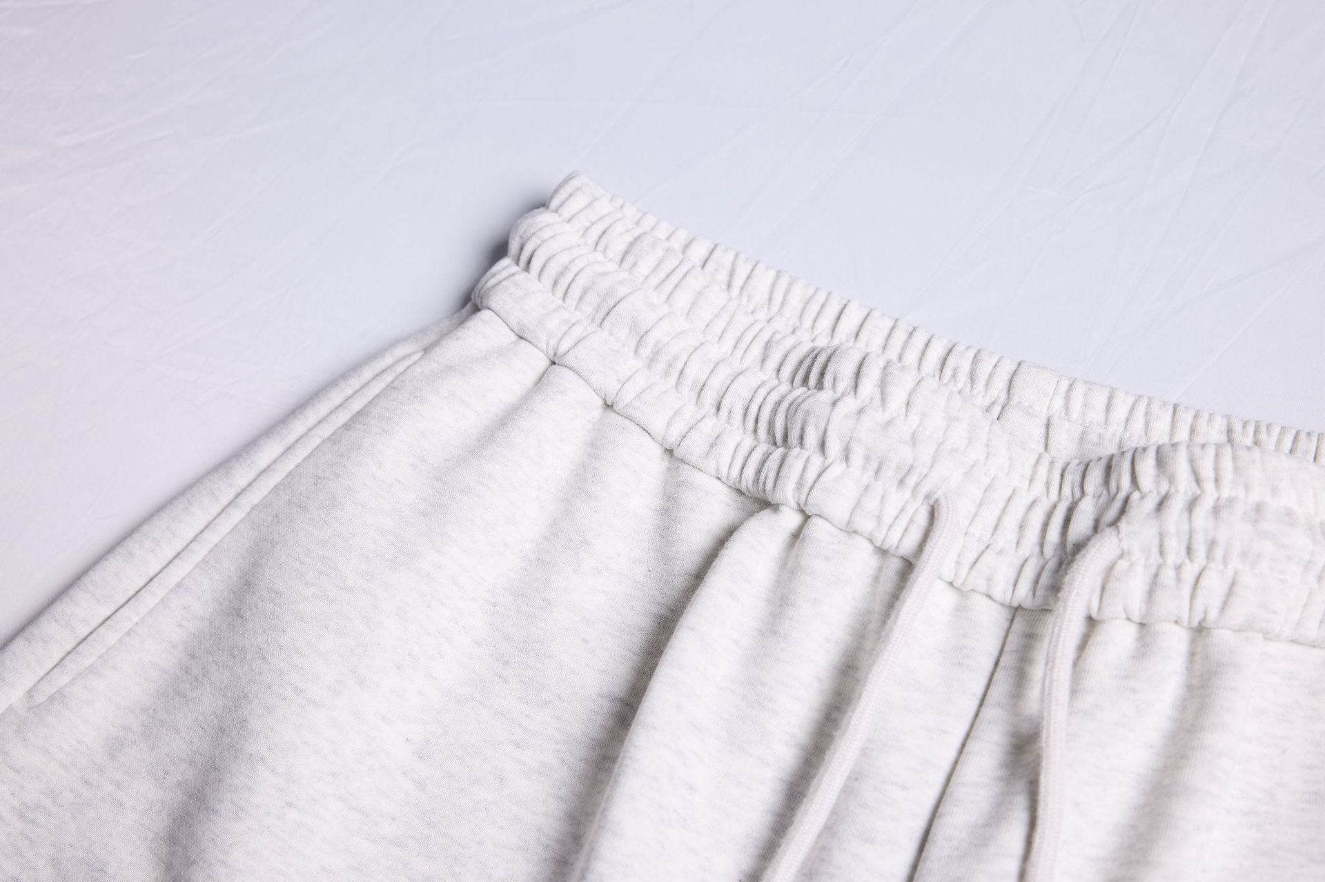 Print Barrel Leg Sweatpants