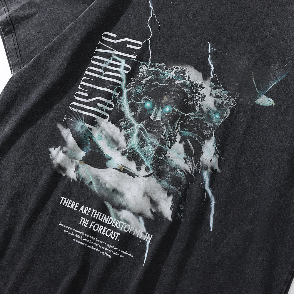 Greek God Print T-Shirt