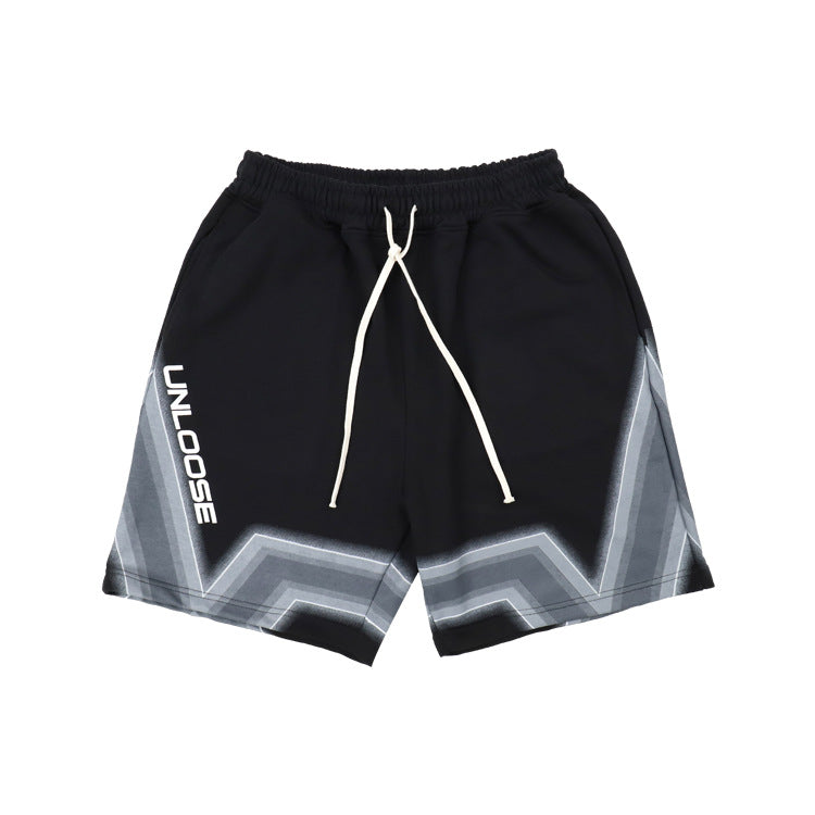 Breathable Straight-Leg Shorts