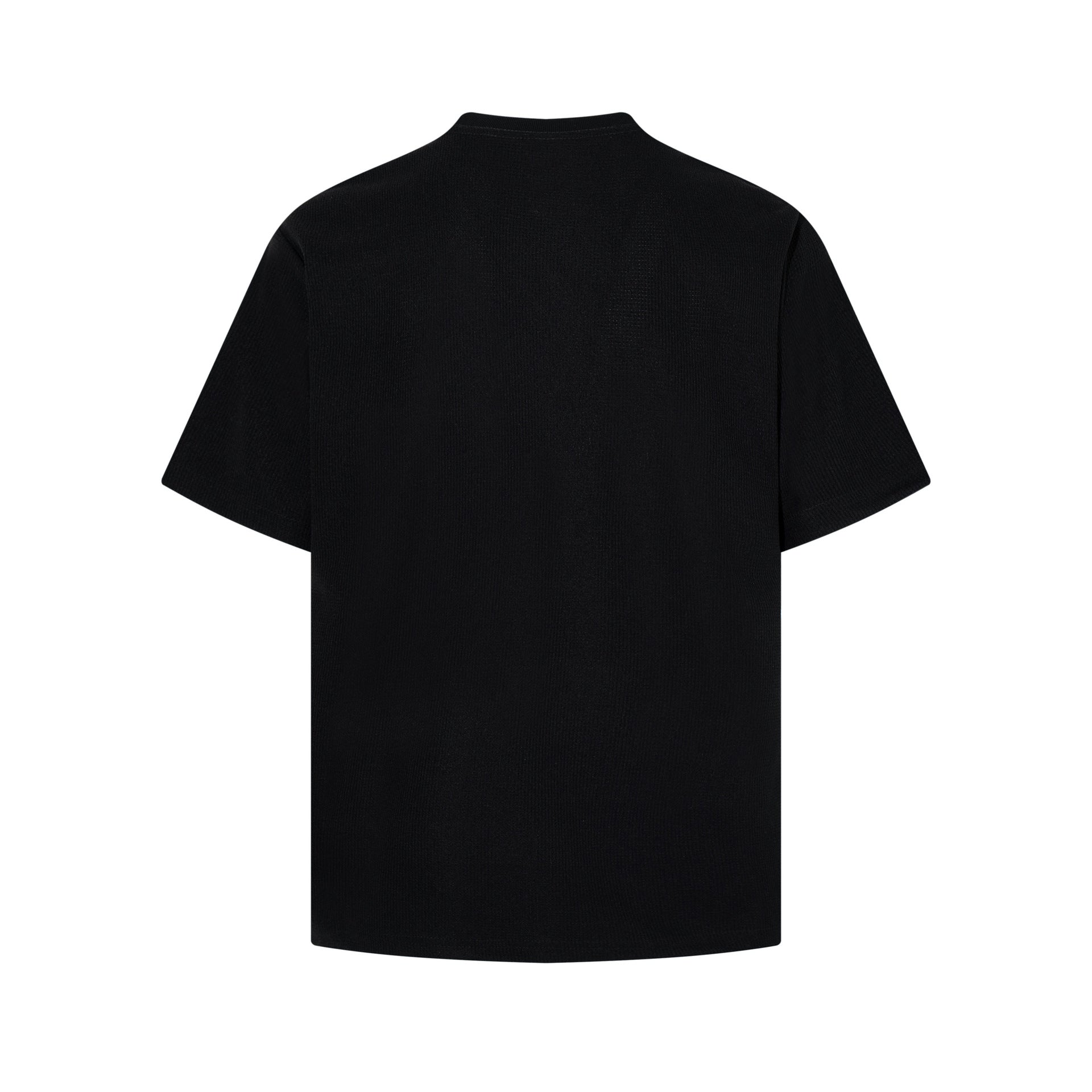 Waffle Gothic Portrait Print Short Sleeve T-Shirt
