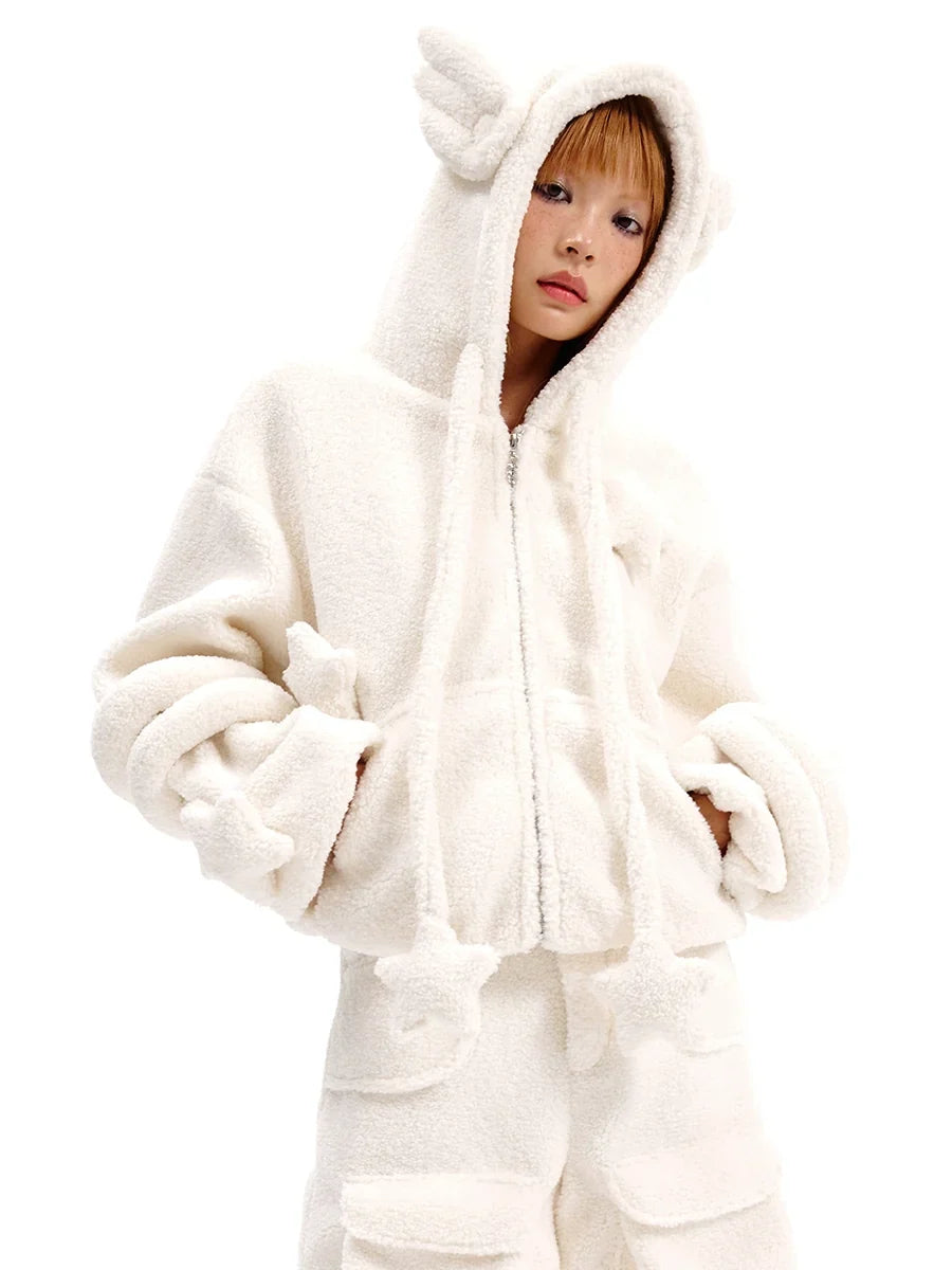 Chaqueta de forro polar con cremallera Angel