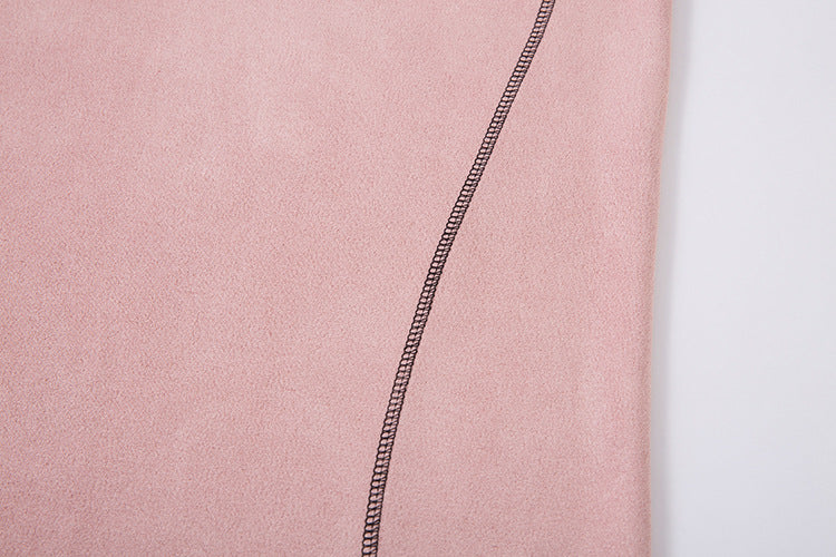 Roll-neck Embroidered Polo T-shirt