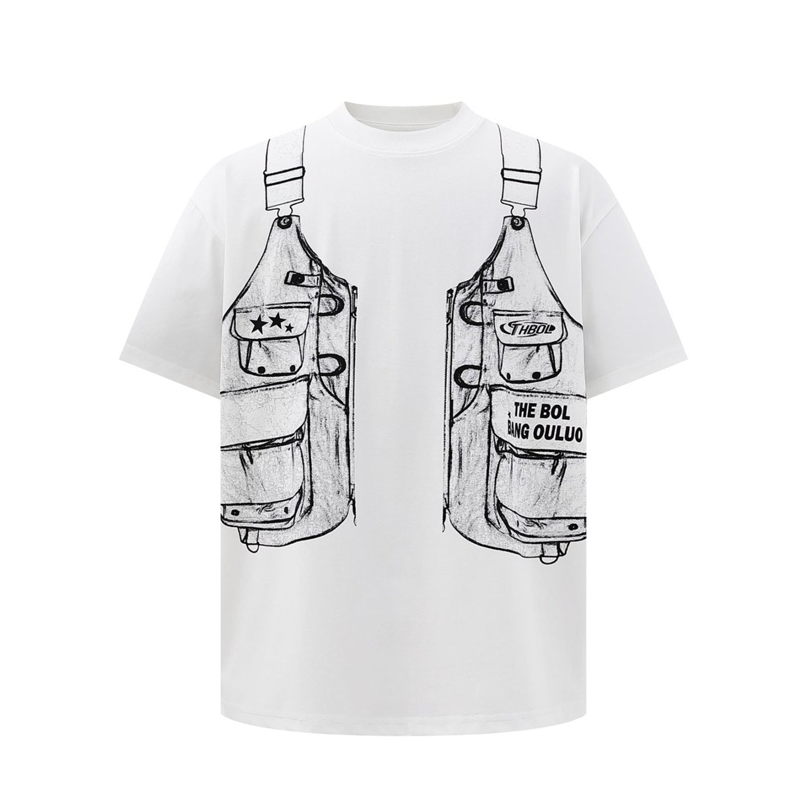 Jacket Print Graphic T-Shirt - MADXMARX