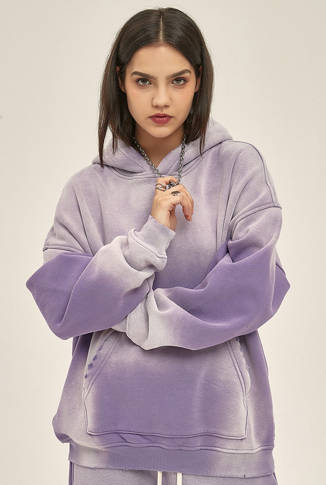 Purple hoodie