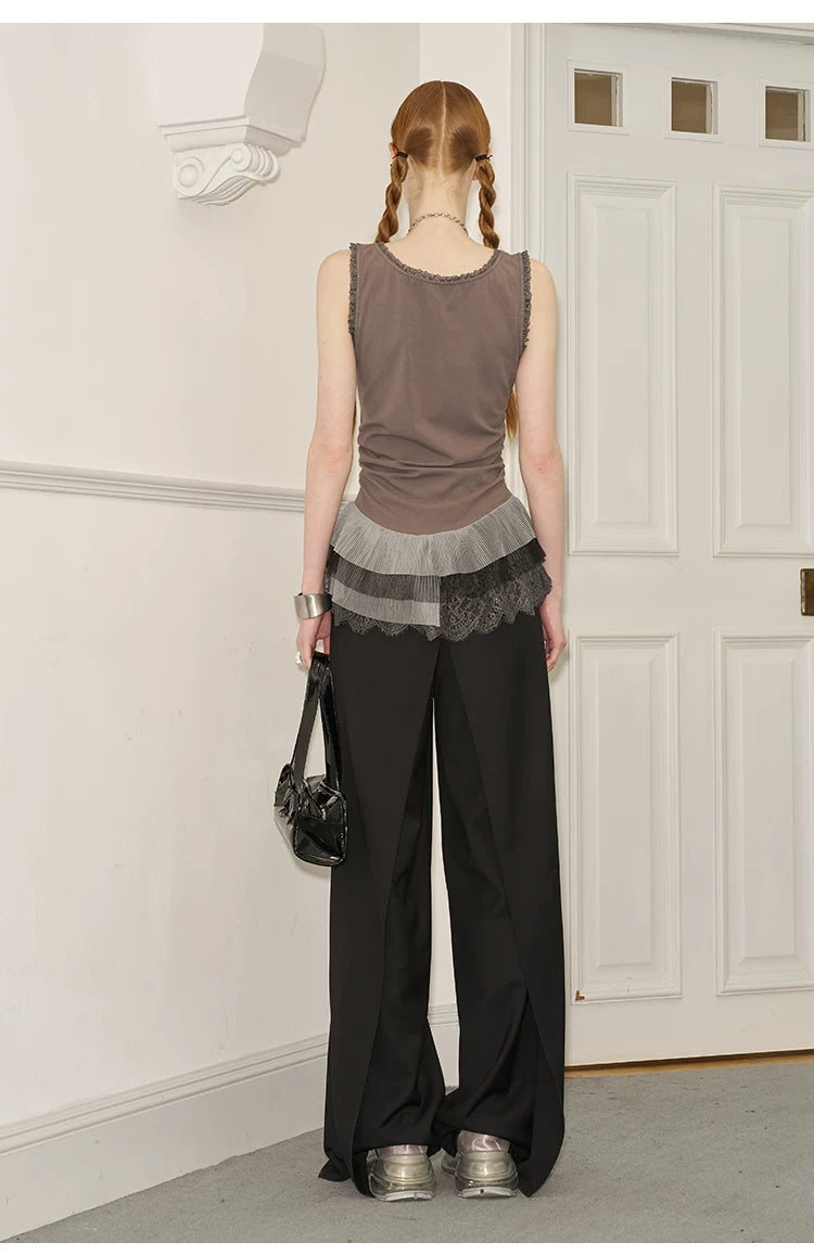 Letter Print Slim Fit Camisole