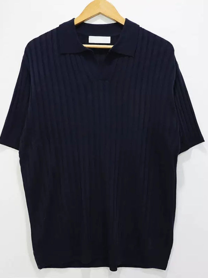 Men's Knit Polo Shirt