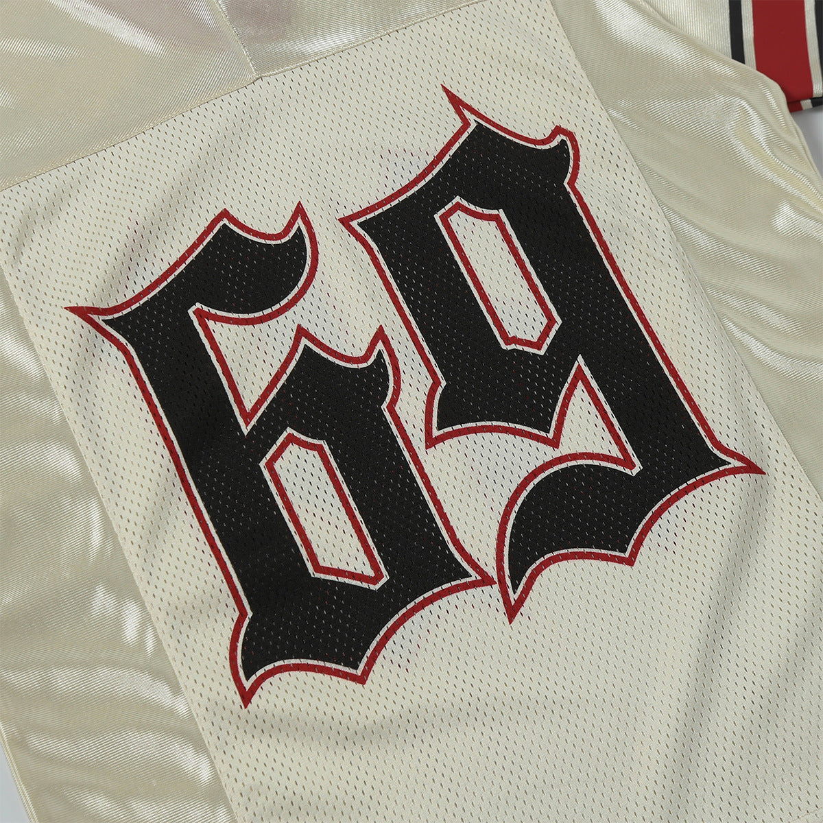 Maillot de rugby en maille imprimée