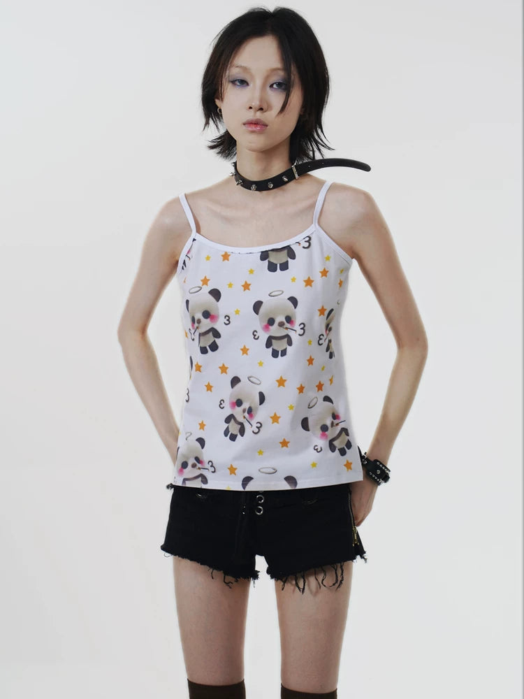 Panda Print Camisole