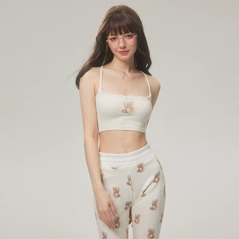 White short camisole