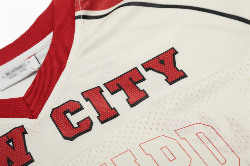 New City V-Neck Sports Jersey
