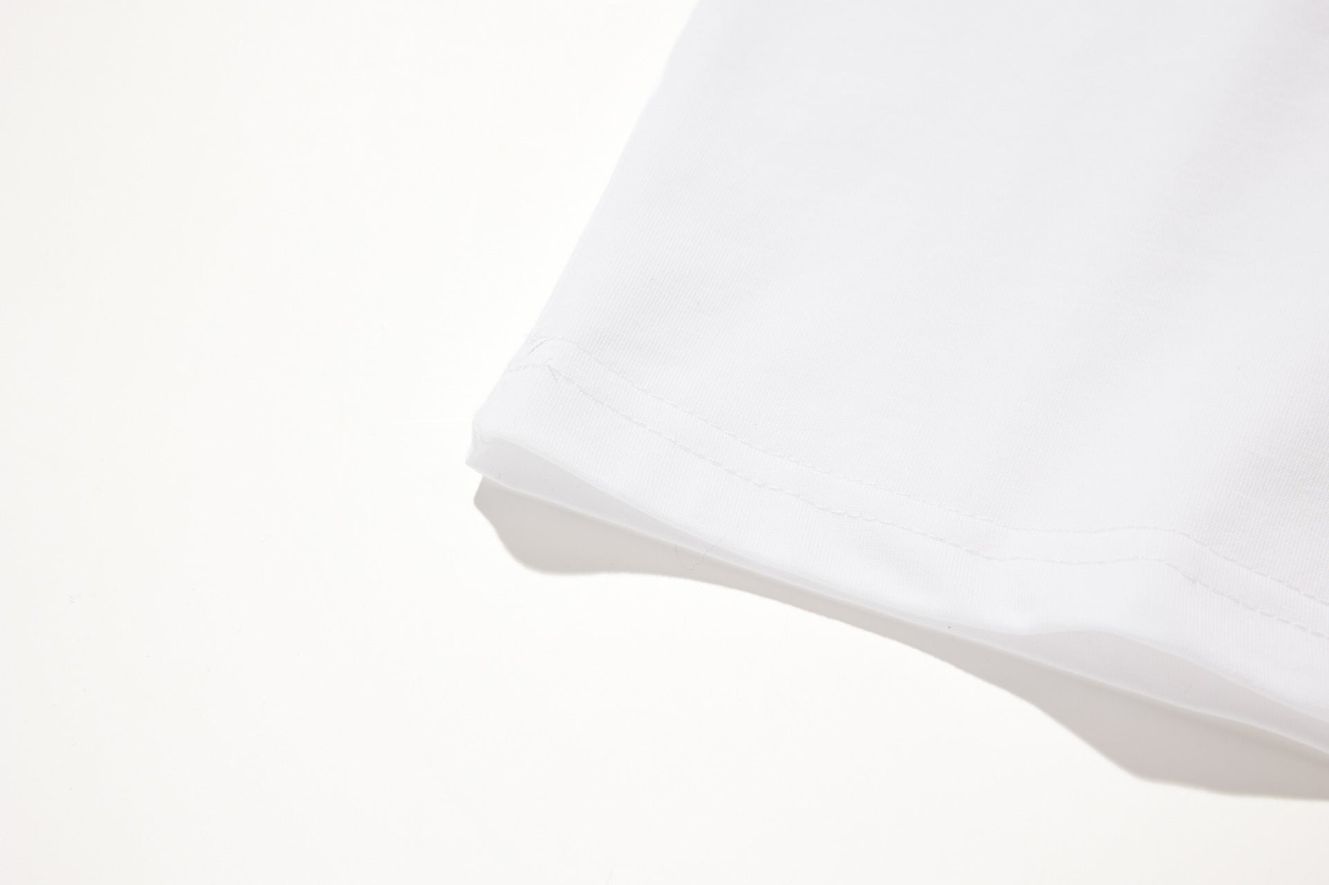 Letter Embroidery Short Sleeve T-Shirt