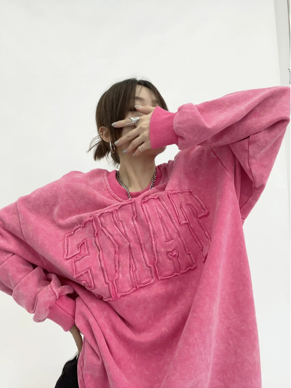 Washed Oversized Sweatshirt