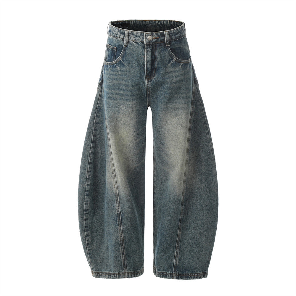 Scimitar Loose Flare Denim Jeans