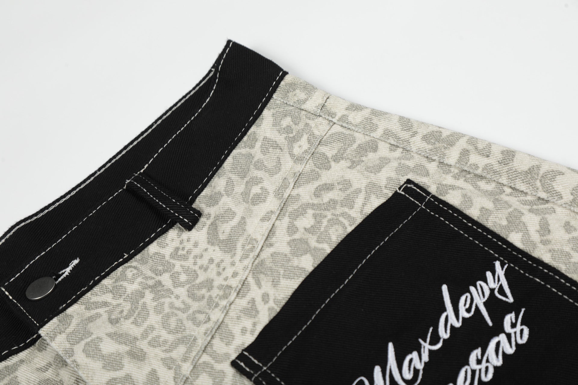 Leopard Pocket Jort