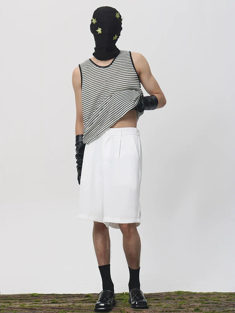 Draped Tailored Short
