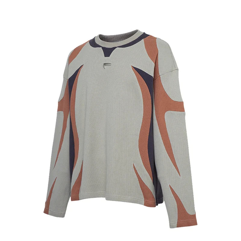 Waffle Oversize Sweatshirt